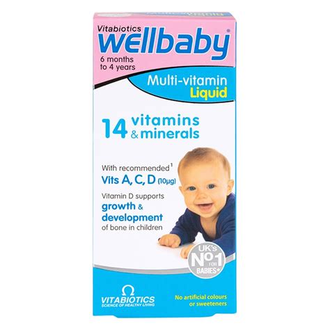 Vitabiotics Wellbaby Multi Vitamin Liquid Holland And Barrett