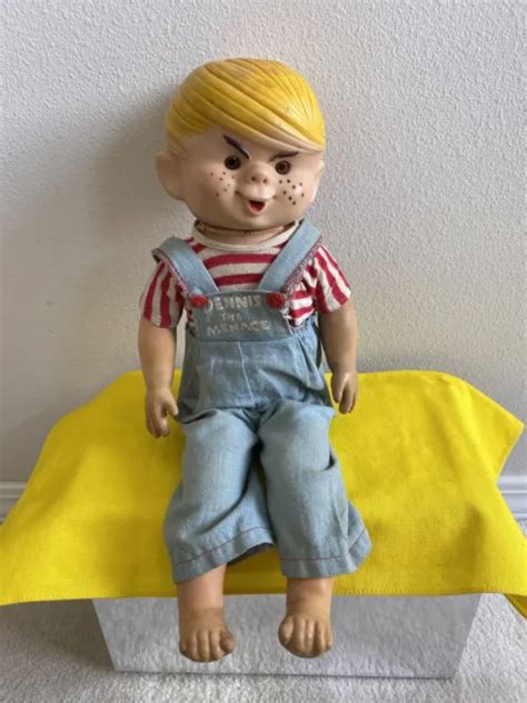Vintage 1950s Original Dennis The Menace Doll Glad Complete 4999