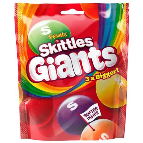 Skittles Fruit Giants 132g Sweets Multipacks Bandm