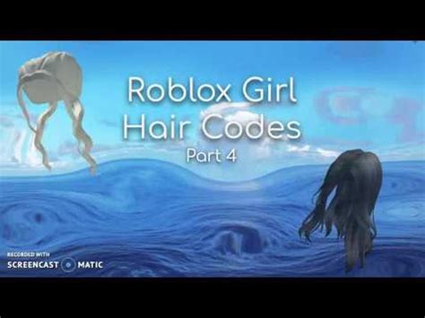 Roblox Hair Code For Clean Black Spikes