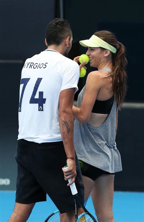 Tomljanovic was known to be kyrgios' girlfriend then and the duo split up in 2017. Brisbane International: Nick Kyrgios praises girlfriend ...