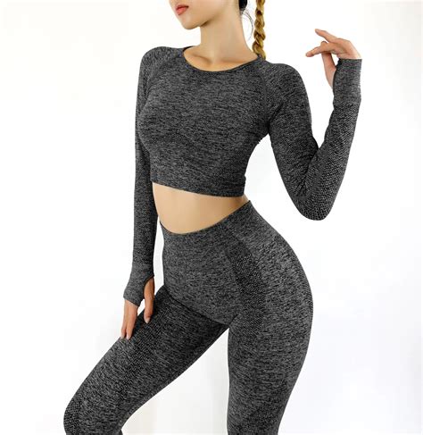 sports clothing customized sportswear 2020 yoga sets fitness women seamless buy yoga sets