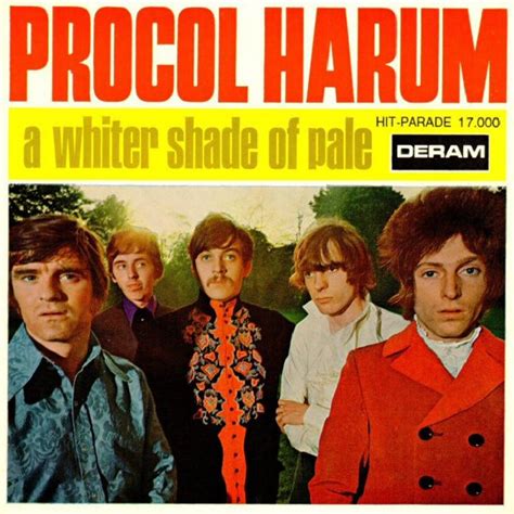 Procol Harum A Whiter Shade Of Pale Black Bonnie