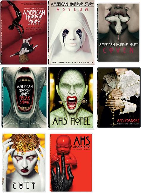 American Horror Story Seasons 1 8 Complete Series Dvd Bundle 29 Disc