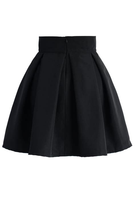 Sweet Your Heart Bowknot Pleated Skirt In Black Skirts For Kids