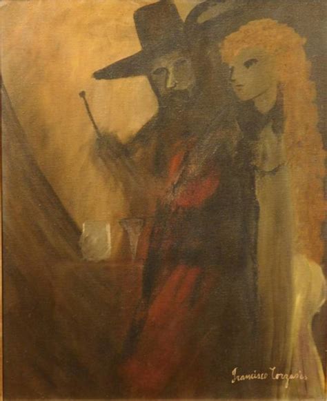 Oil Painting By Francisco Corzas Mex 1936 1983 Brings 9375 At The