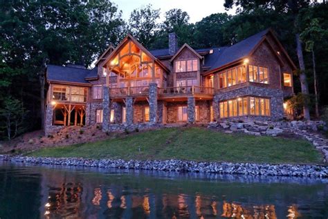 Pin By Katrina Joy On Mansions Rustic House Plans Lake House Plans