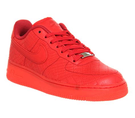 Red Air Force 1 Nike Shoes Airforce Military