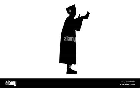 Female Graduate Silhouette Cut Out Stock Images And Pictures Alamy