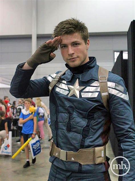 Captain America Steve Rogers Cosplay Costume Deluxe Version Ph