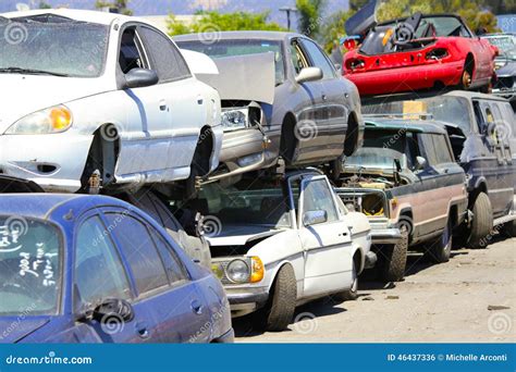 Wrecking Yard Editorial Photo Image Of Accident Auto 46437336