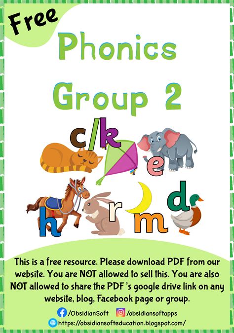 Review Jolly Phonics Group 2 Worksheet Jolly Phonics Group 2 R M D