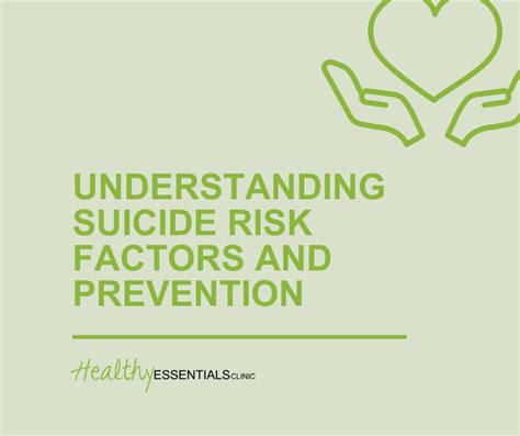 Understanding Suicide Risk Factors And Suicide Prevention Healthy Essentials Clinic