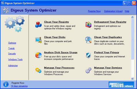 Digeus System Optimizer Latest Version Get Best Windows Software