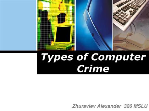 These include, numbers, true/false values, characters (a,b,c,1,2,3,etc), lists of data, and complex structures of data, which build up new data types by combining the other data types. Types Of Computer Crime