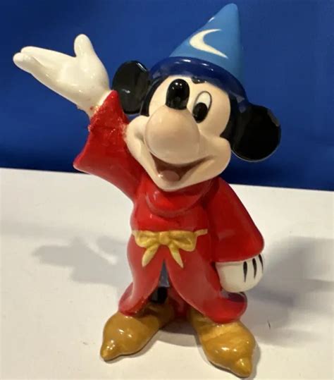 Disney Magician Sorcerer Mickey Mouse Walt Disney Ceramic Wizard