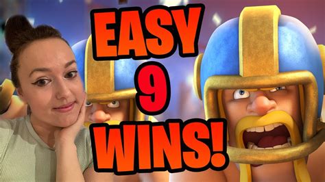 New Best Deck For Mega Touchdown Challenge And Easy 9 Wins In Clash
