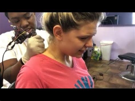 Year Old Gets A Tattoo Youtube