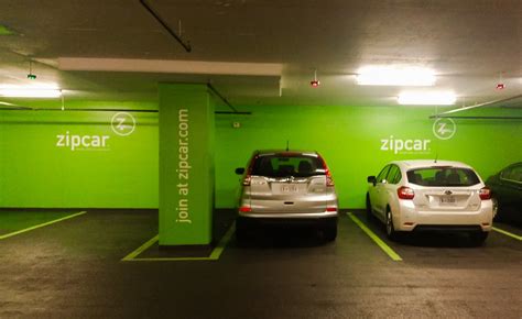 Zipcar Parking Spaces In The Citycenterdc Garage Beyonddc Flickr