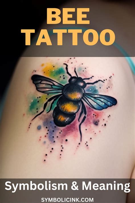 Bee Tattoo Meaning Bee Tattoo Meaning Tattoos With Meaning Tattoo