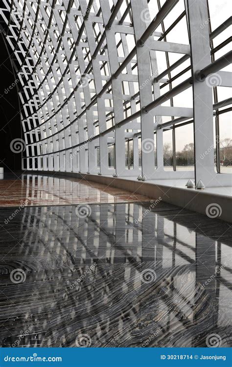Modern Architecture Steel Framework Stock Photo Image Of Reflection