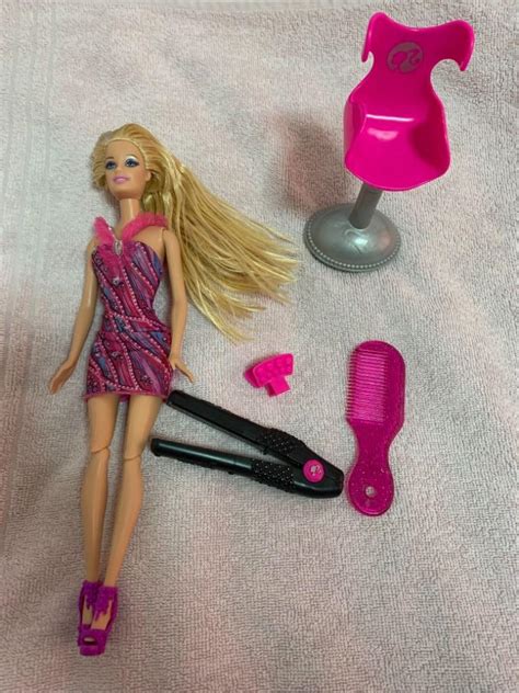 Barbie Hair Salon Doll Hobbies And Toys Toys And Games On Carousell