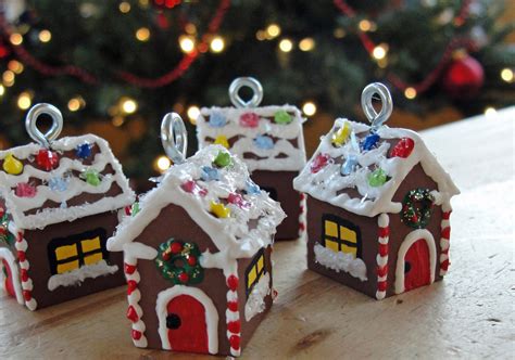 Miniature Gingerbread House Ornaments · A Christmas Tree Ornament