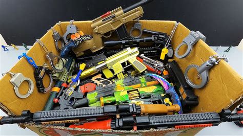 Toy Box Gun Collection Airsoft Guns Military Gun Toys And