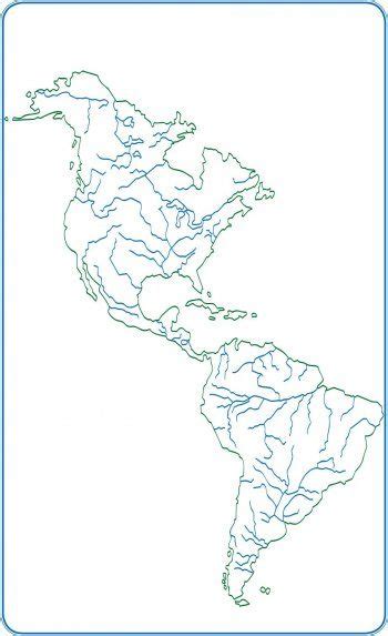 Hidrografía de América los ríos Edicion Impresa ABC Color