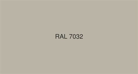 RAL 7032 Colour