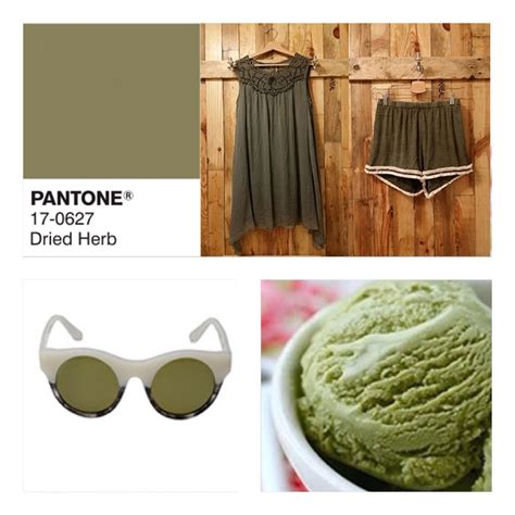 Dried Herb Pantone Colour Fall Winter 2015 Polyvore Outfit