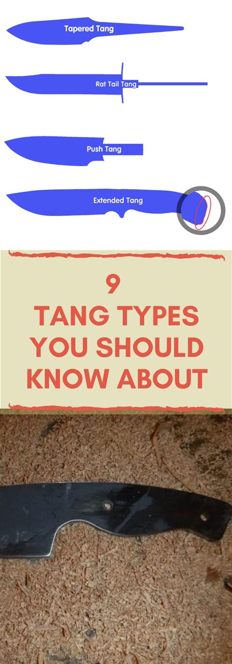 What Is A Knife Tang 9 Tang Types You Should Know About Knife Pulse