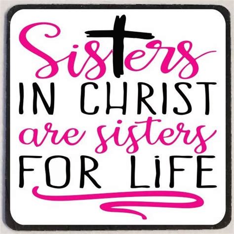 Sisters In Christ Sisters For Life Svg Etsy