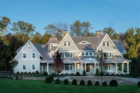 4595 Million Newly Built Colonial Shingle Home In New Canaan Ct