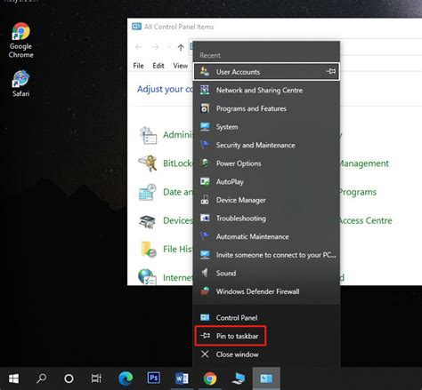 How To Pin Windows Update To The Taskbar Images