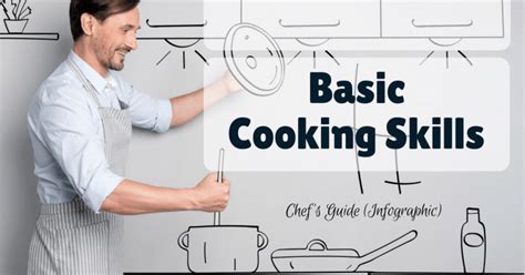 5 Basic Cooking Skills You Need To Master Chefs Guide Infographic