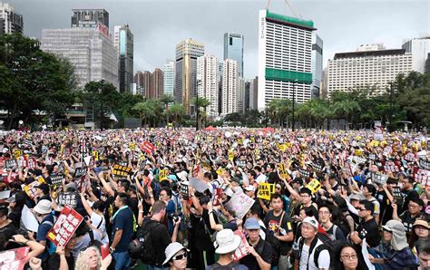 why there s no end in sight to the hong kong protests the nation