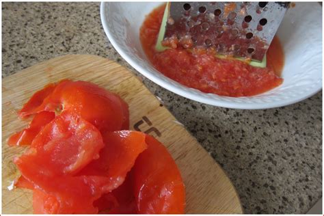 Grating Tomatoes