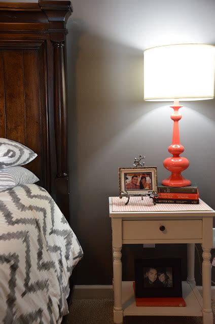 Jessica Stout Design Coral Gray Master Bedroom My Home