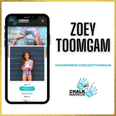 Check Out The Official Gymnast Profile For Zoey Toomgam Of Acrotex