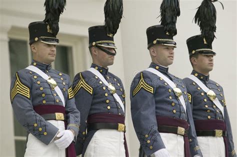 Cadets Militaires Dinstitut De La Virginie Vmi Image éditorial