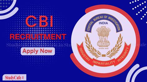 Cbi Recruitment 2022 Pay Level 10 Check Post Eligibility Other