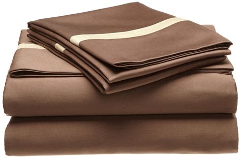 Modern Luxury 300 Thread Count Hotel Cotton Solid Casual Deep Pocket Sheet Set Full Honey