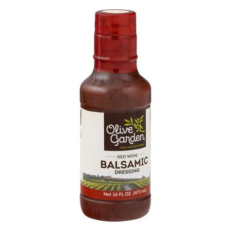 Can the large shared salads come without dressing? Olive Garden Red Wine Balsamic Dressing | Hy-Vee Aisles ...
