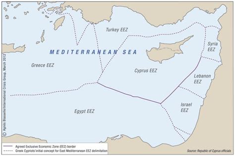 Doğu Akdeniz’de Deniz Yetki Alanlarının Sınırlandırılması Sorunu Ve Türkiye