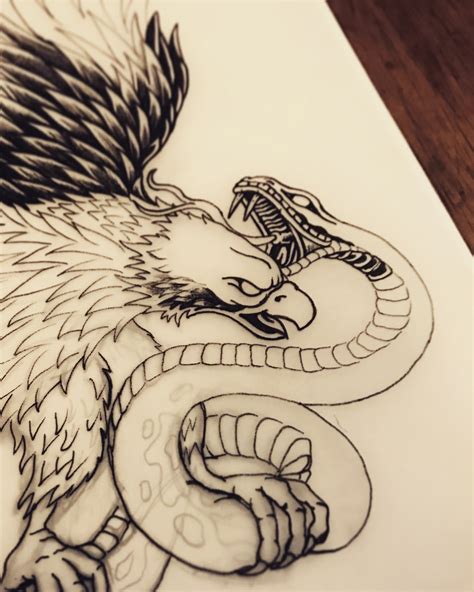 American Eagle Vs Snake T Shirt Illustration On Behance