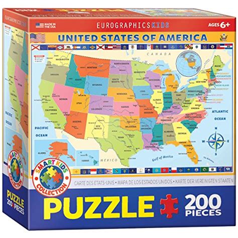 Buy Eurographics Of The United States Of America Jigsaw Puzzle 200