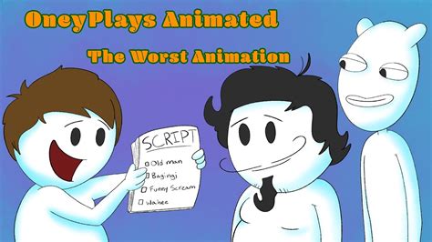 Oneyplays Animated Worst Animation Ever Made Youtube