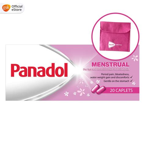 bundle   panadol menstrual  period pain relief  tablets