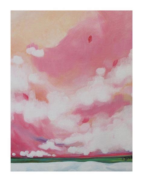 Pink Skies Art Print By Jennifer Hallock In Beautiful Frame Options